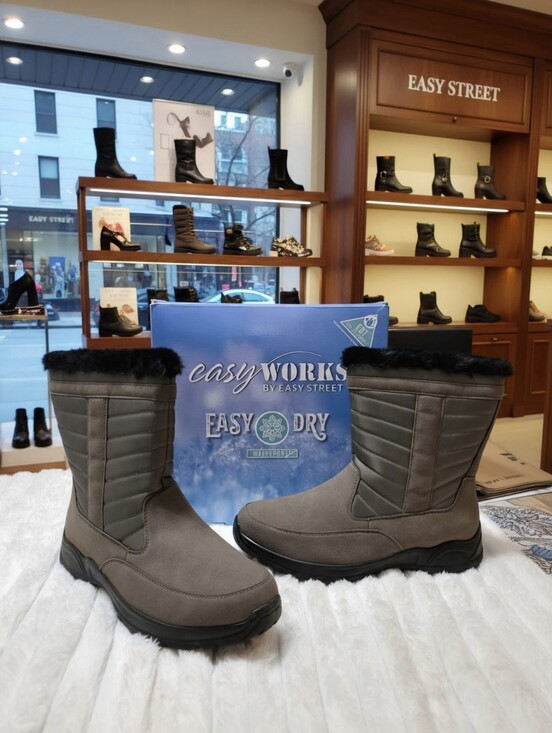 easy street Shoes - Easy Street Frazer Waterproof "Easy Works" Women's Sz 12 Wide Boots New